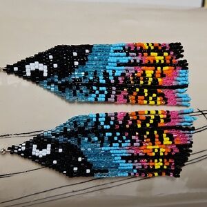 Indigenous Made Beaded Earrings